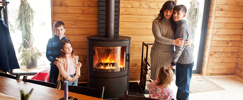 Morso Cast Iron Fireplace Insert Installation in Lake Ridge, Virginia