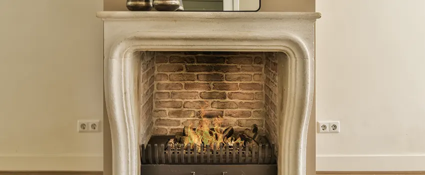 Vintage-style Fireplace Redesign in Lake Ridge, Virginia