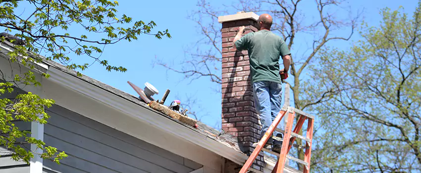 Vinyl and PVC Chimney Flashing Installation in Lake Ridge, VA